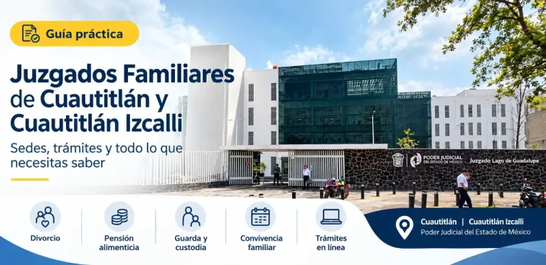 Juzgados familiares en Cuautitlán y Cuautitlán Izcalli: direcciones y teléfonos